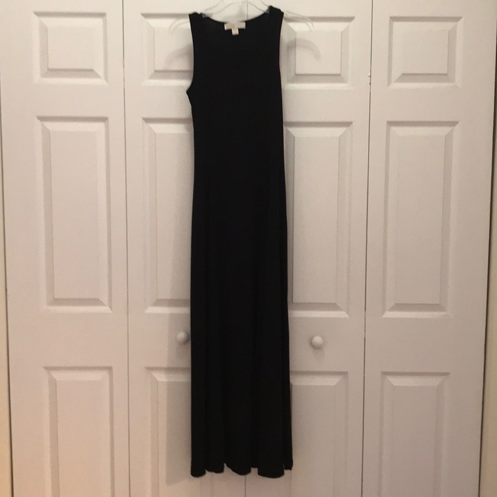 Michael Kors Black Sleeveless Maxi Dress